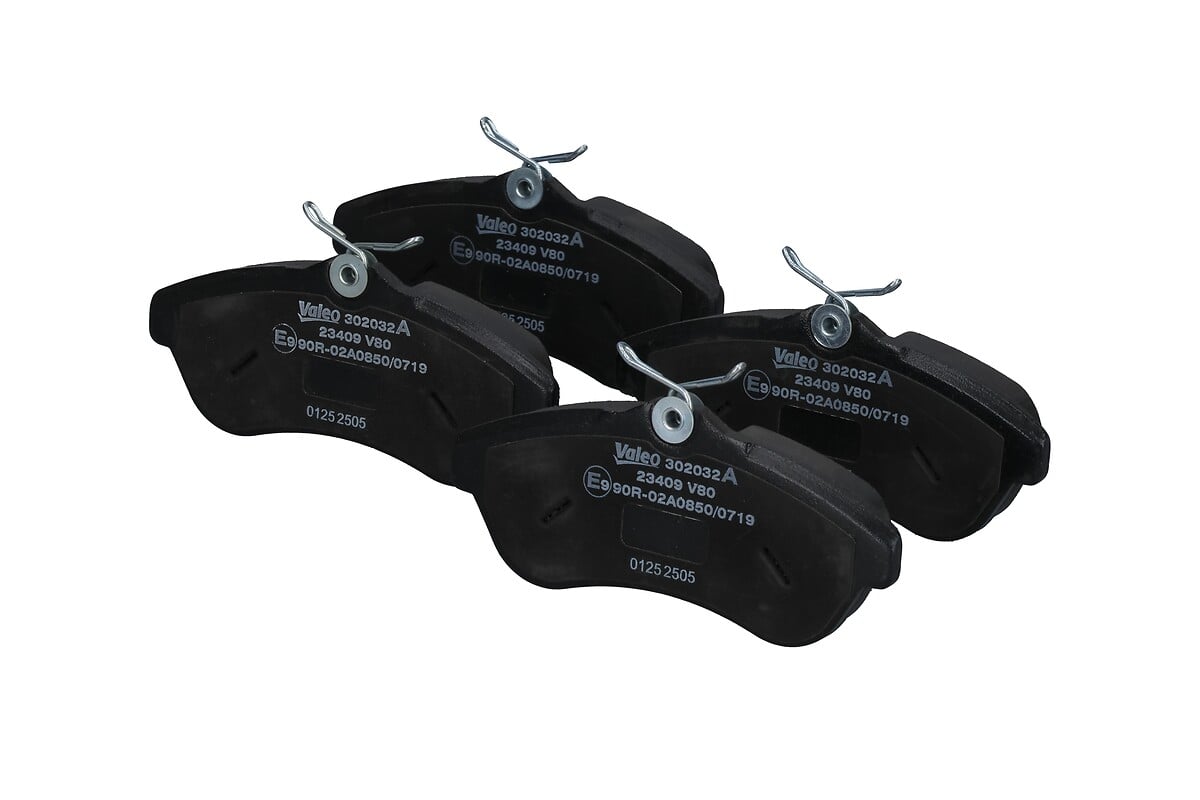 Jeu de 4 plaquettes de frein VALEO ref. 302032A